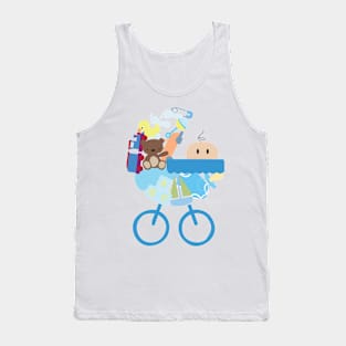 Baby Boy Carriage Tank Top